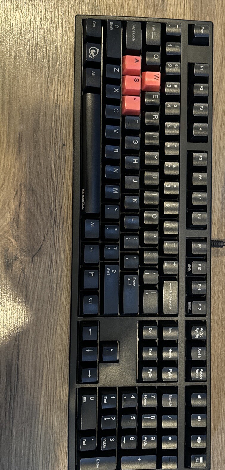 Ducky Zero DK2108 Computer Keyboard Cherry Red Mechanical Switches