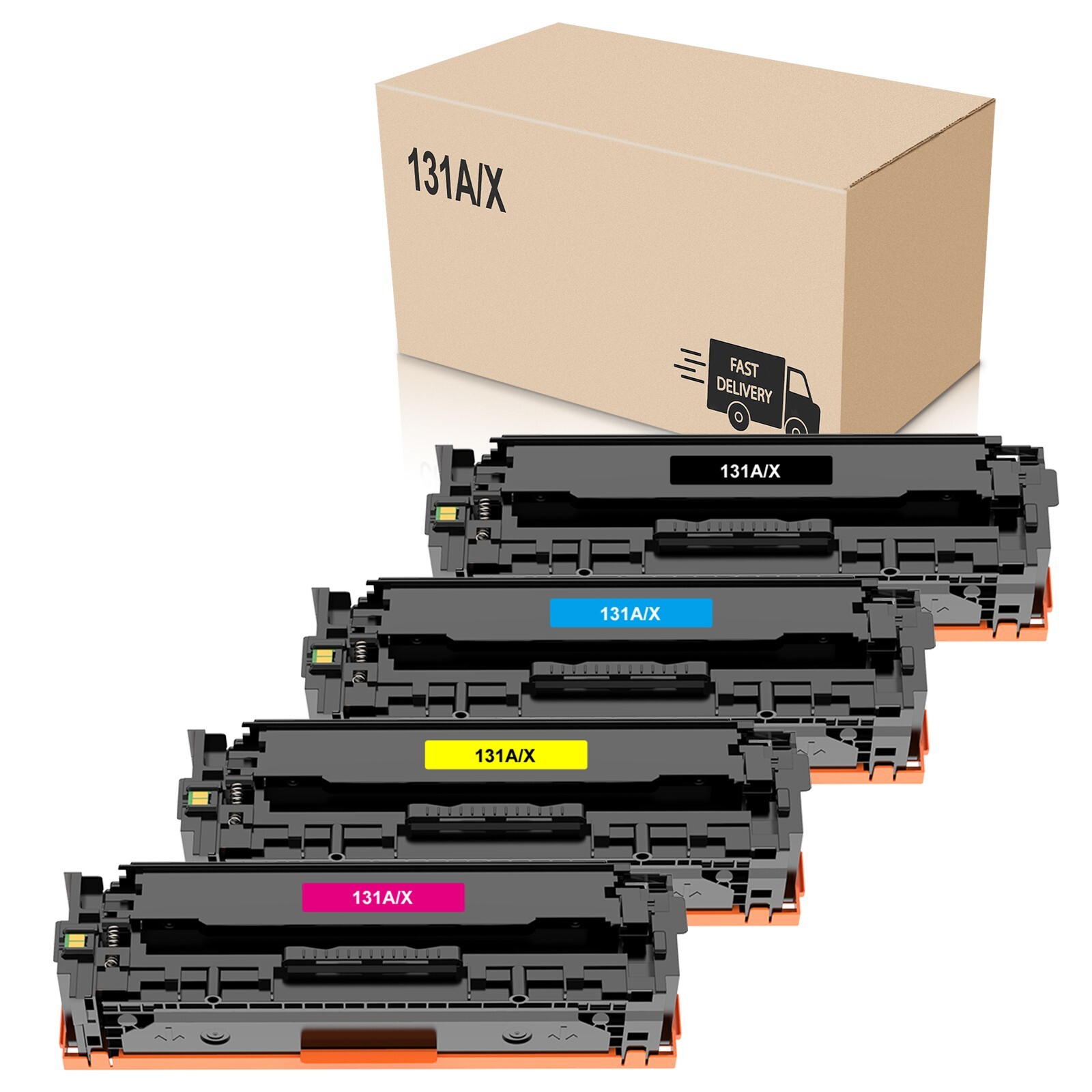 4PK CRG131 BYCM SET Toner Compatible with Canon 131 ImageCLASS MF8280Cw MF628Cw