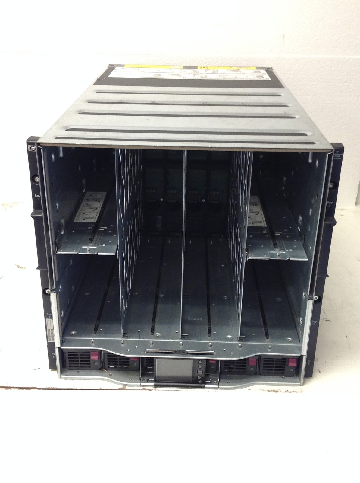 HP BladeSystem C7000 Platinum Blade Chassis HSTNS-1024 w/ 4x 2250W PS, No Blades