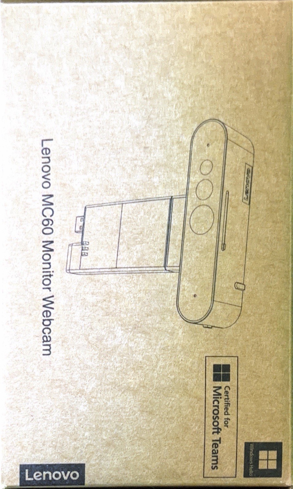Lenovo ThinkVision MC60 Monitor Webcam 4XC1J05150 BRAND NEW SEALED BOX
