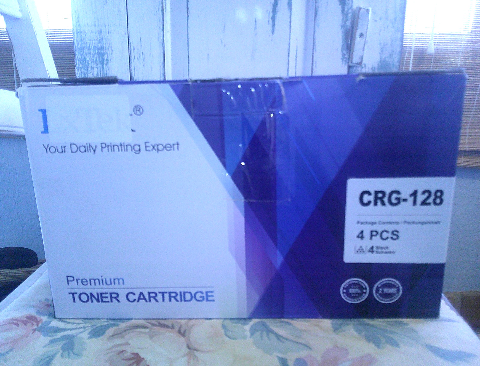 LxTek Premium Laser Toner Cartridge CRG-128 Black 4 Pack New In Box