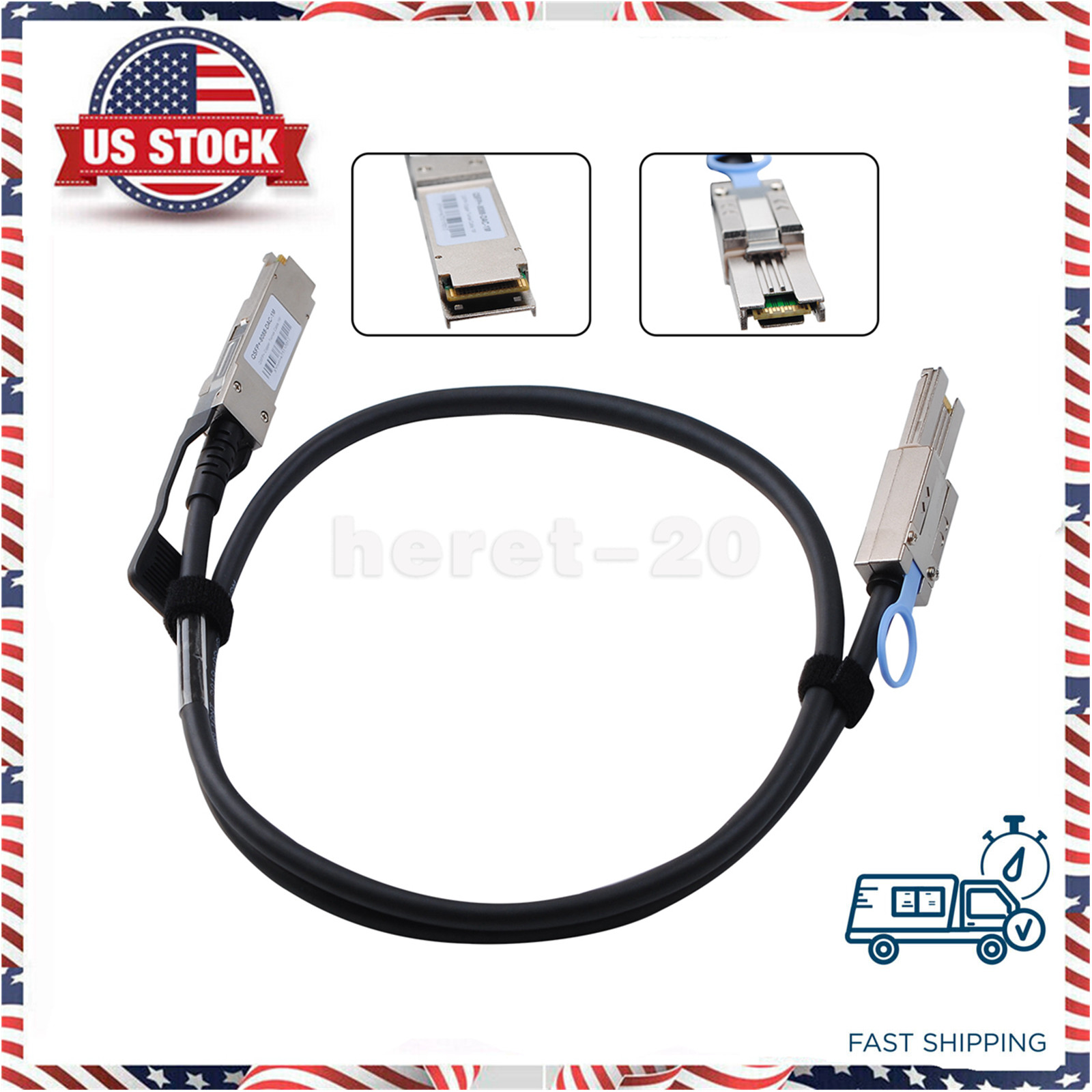 NEW 40G Cable QSFP SFF-8436 to Mini SAS SFF-8088 for NetApp DS4243 DS4246 3.3FT