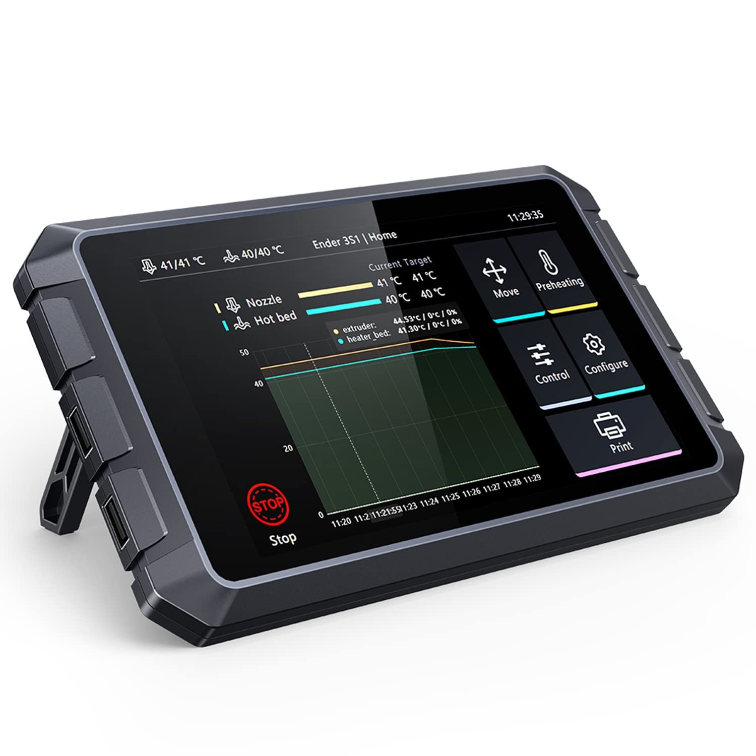 7 Inch Touchscreen 3D Printer Controller with Klipper Firmware
