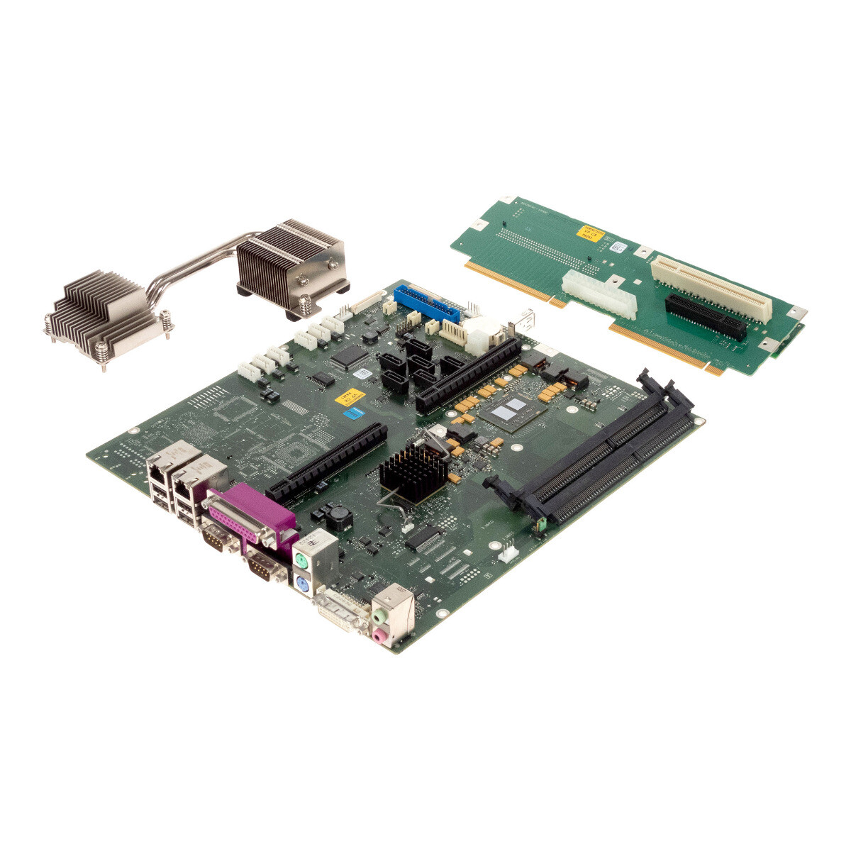 SIEMENS A5E03383580 i7-610E DDR3 with RISER PCIe PCI and Heatsink for SIMATIC