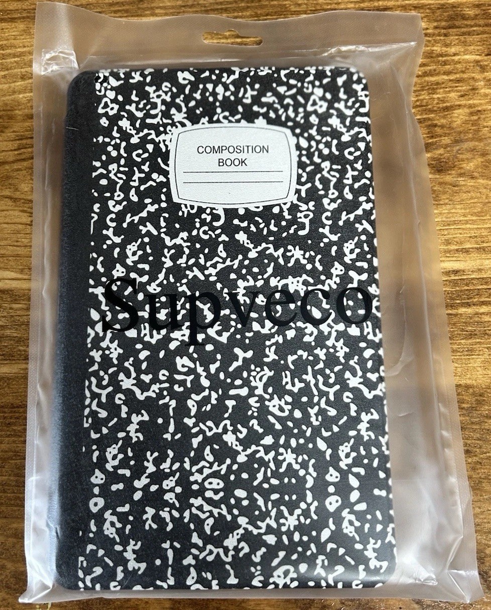Supveco Case For Samsung Tablet 8x5 (Composition Book) Style 