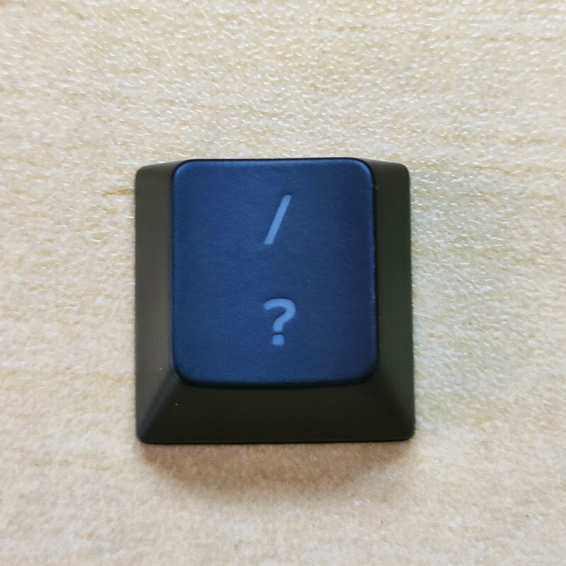 Black Replacement keycap for Alienware aw410K Mechanical RGB Gaming Keyboard