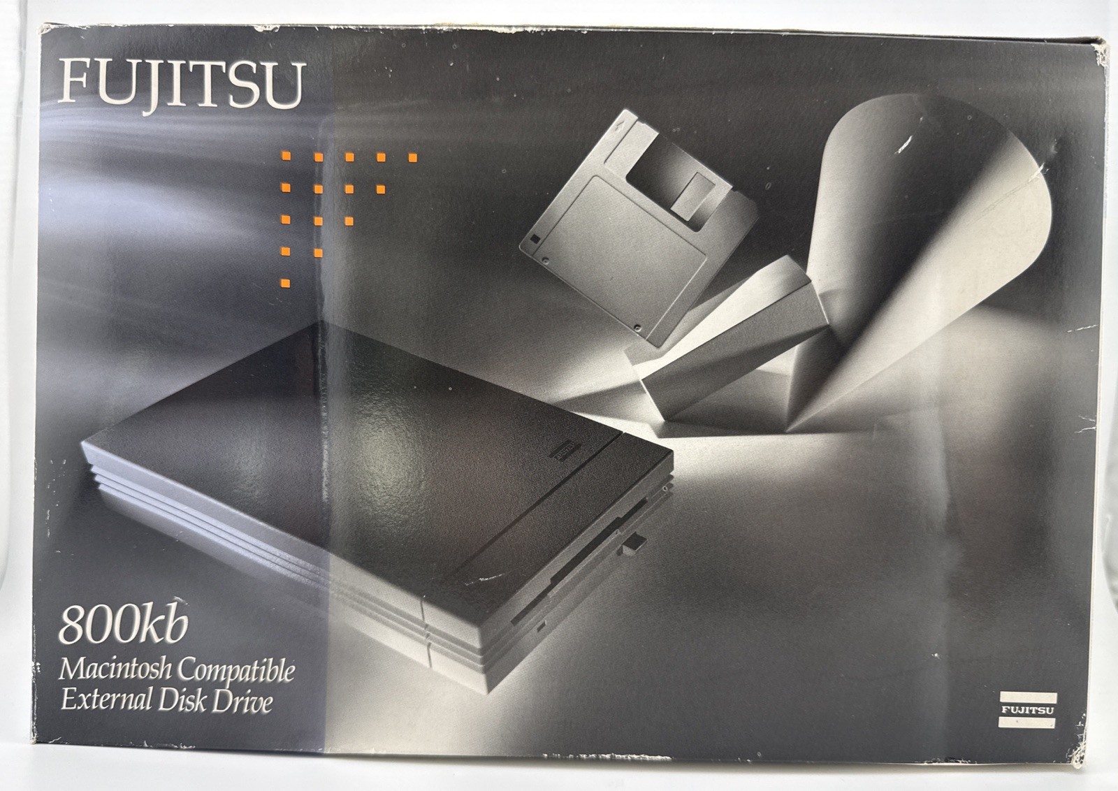 NOS Vintage Fujitsu 800KB Macintosh External Floppy Drive Collectible FW5020M05