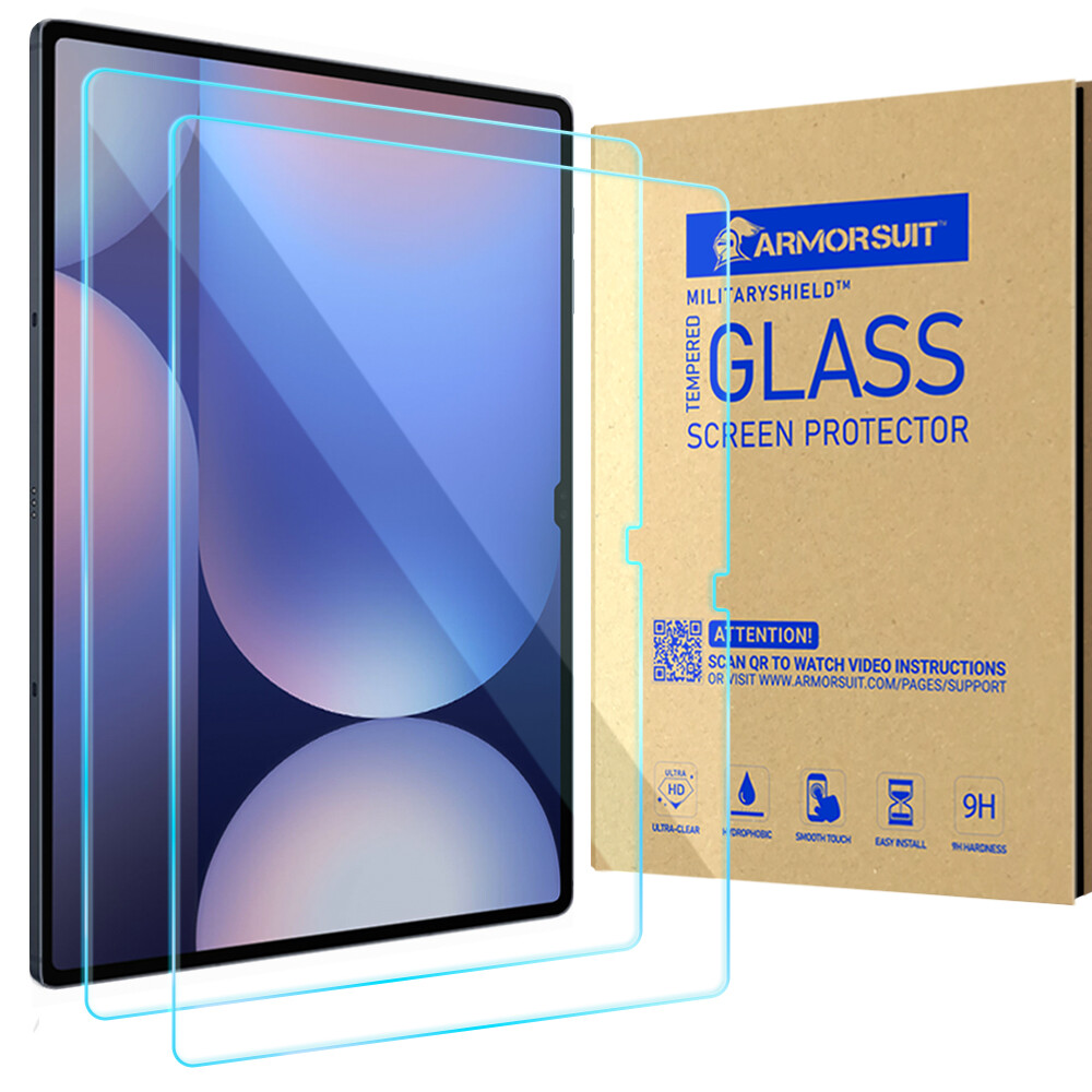 2Pk ArmorSuit Tempered Glass Screen Protector Samsung Tab S8/S9 Ultra/ S10 Ultra