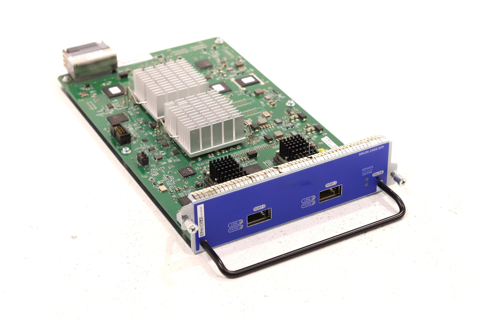 Juniper SRX3K-2XGE-XFP-F Dual-Port 10GbE Fibre Channel I/O Card P/N: 750-020321