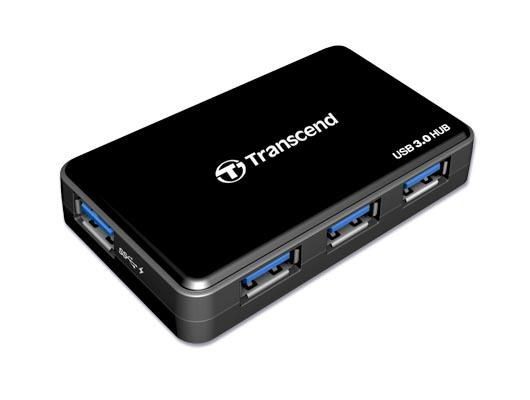 Transcend TS-HUB3K USB3.0 4-Port HUB HUB3, USB 3.2 Gen 1 (3.1 1) Type-A, 500 ~E~