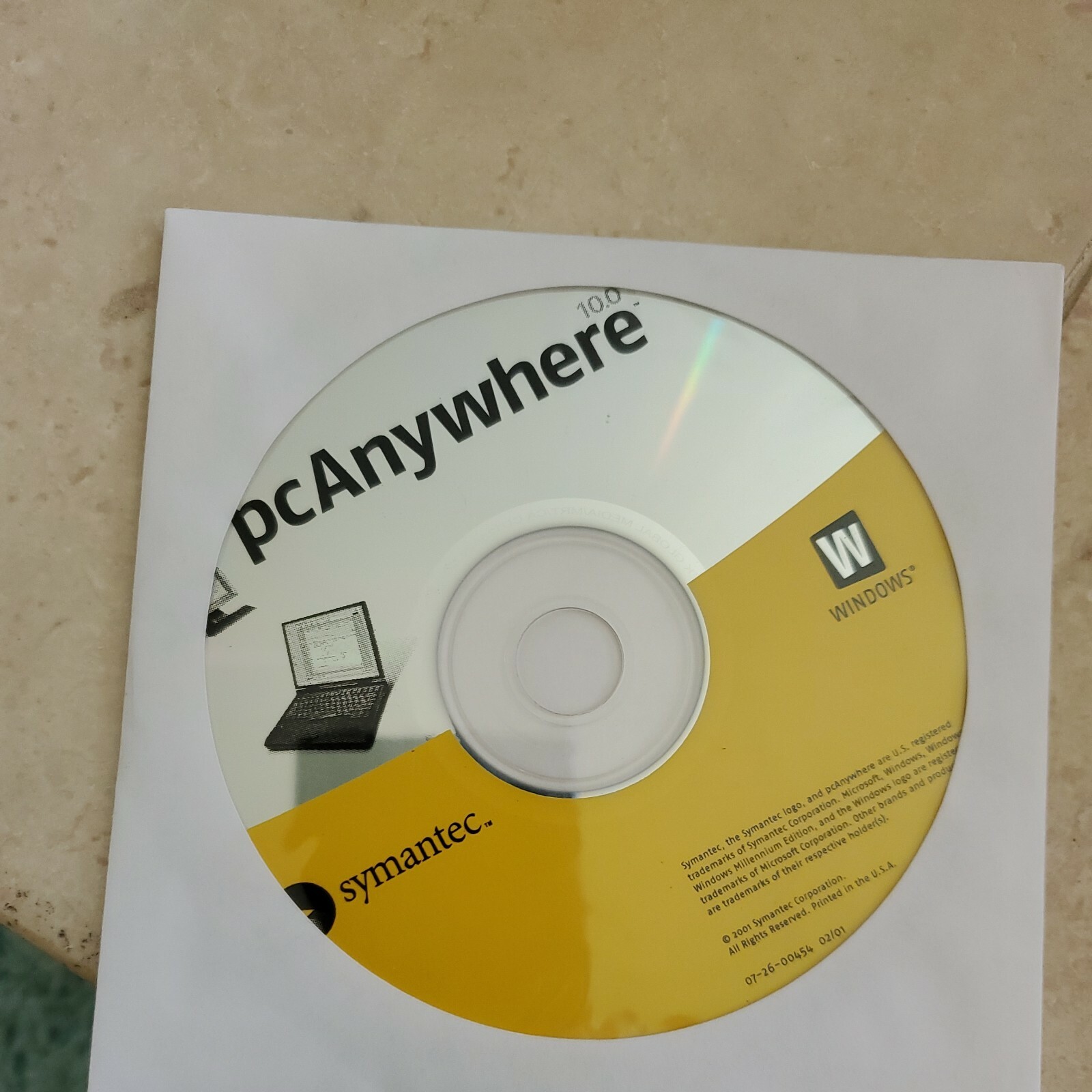 Symantec pcAnywhere 10/10.0 Remote Control Software MS Windows 2000 NT4 ME 98 95