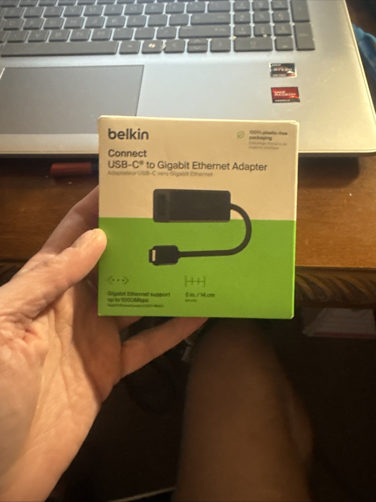 Brand New OEM Belkin USB-C to GIGABIT Ethernet Adapter Type C - Model F2CU040