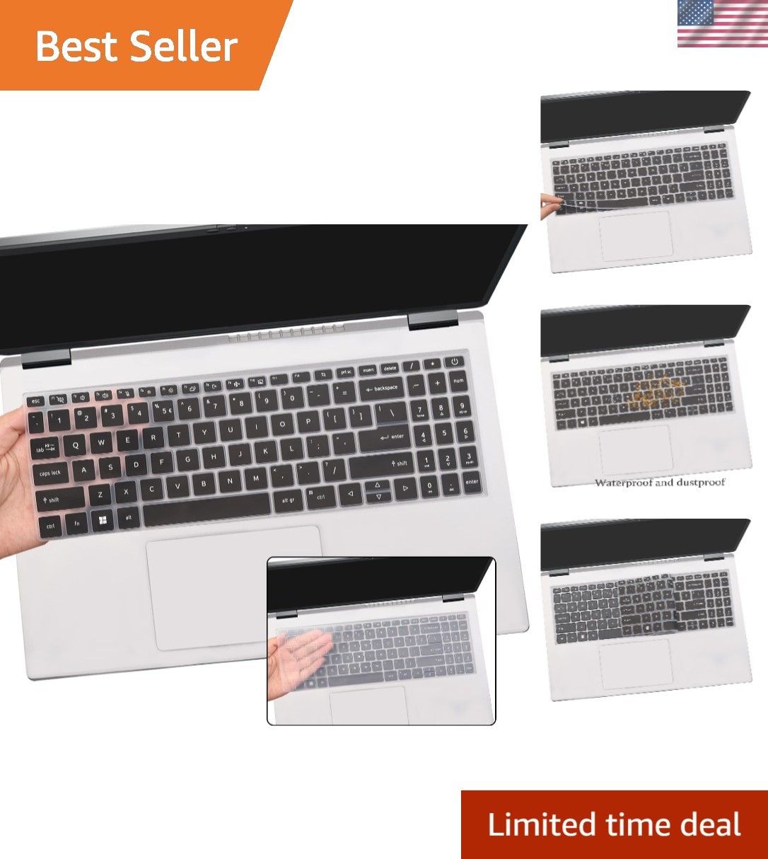 Ultra-Thin 2PCS Keyboard Protector for Acer Swift 16 - Scratch & Dust Resistant