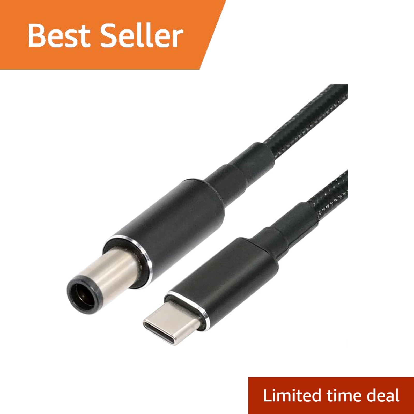 NFHK USB-C to DC 7.4x5.0mm HP 65W PD Cable 1.8m