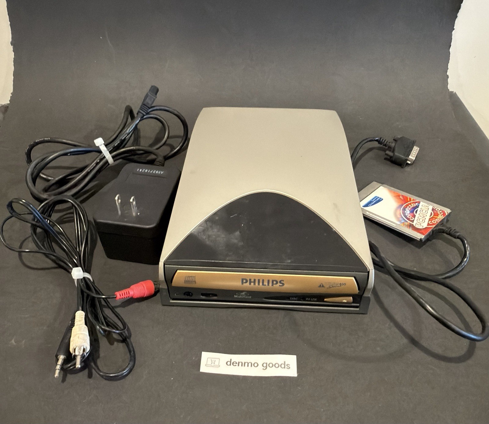 Philips CD-RW External Drive PCRW46 4K CDRW400 Series 4x4x6