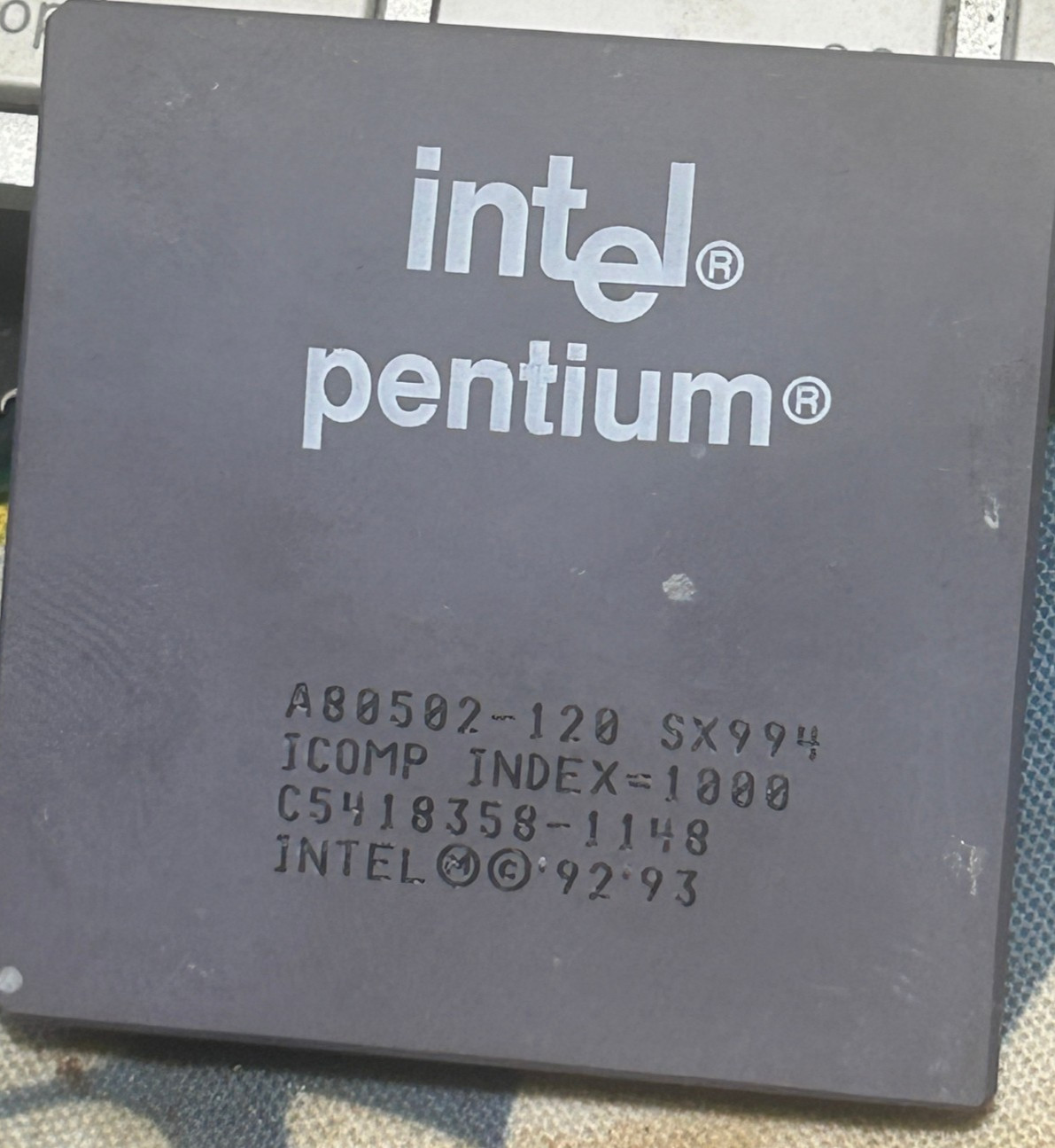 Intel SX994 Pentium 120 MHz Ceramic CPU A80502120