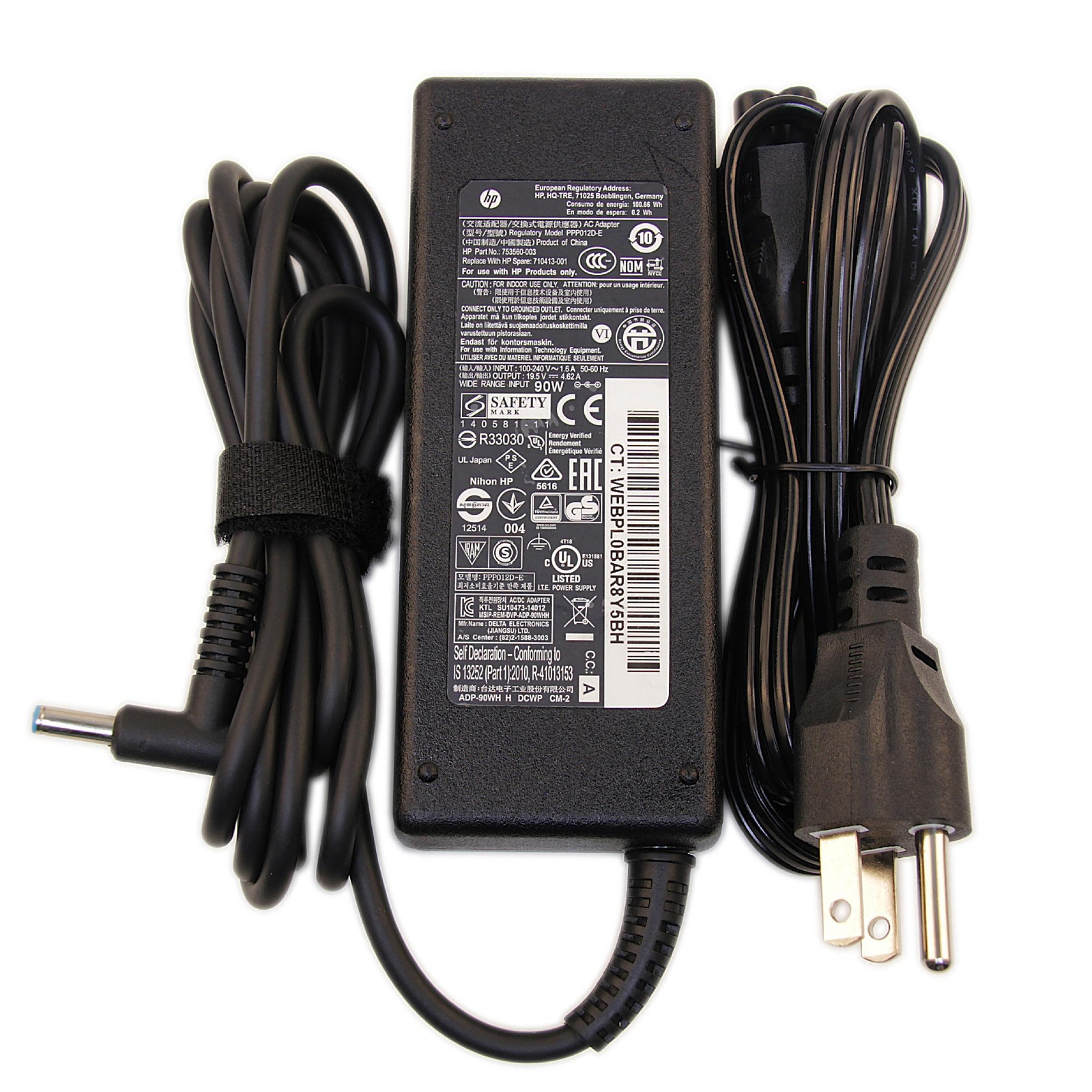 Genuine Original HP 710413-001 19.5V 4.62A AC Power Adapter Charger
