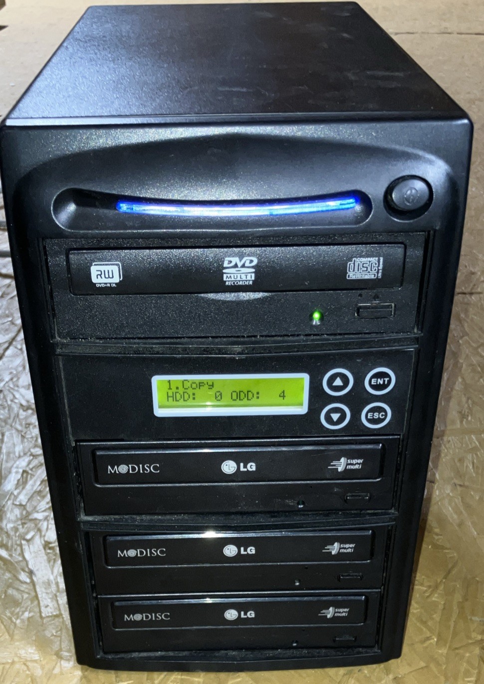 Systor Systems Pro Duplicator CD DVD 1 TO 3 Duplicator TESTED A+