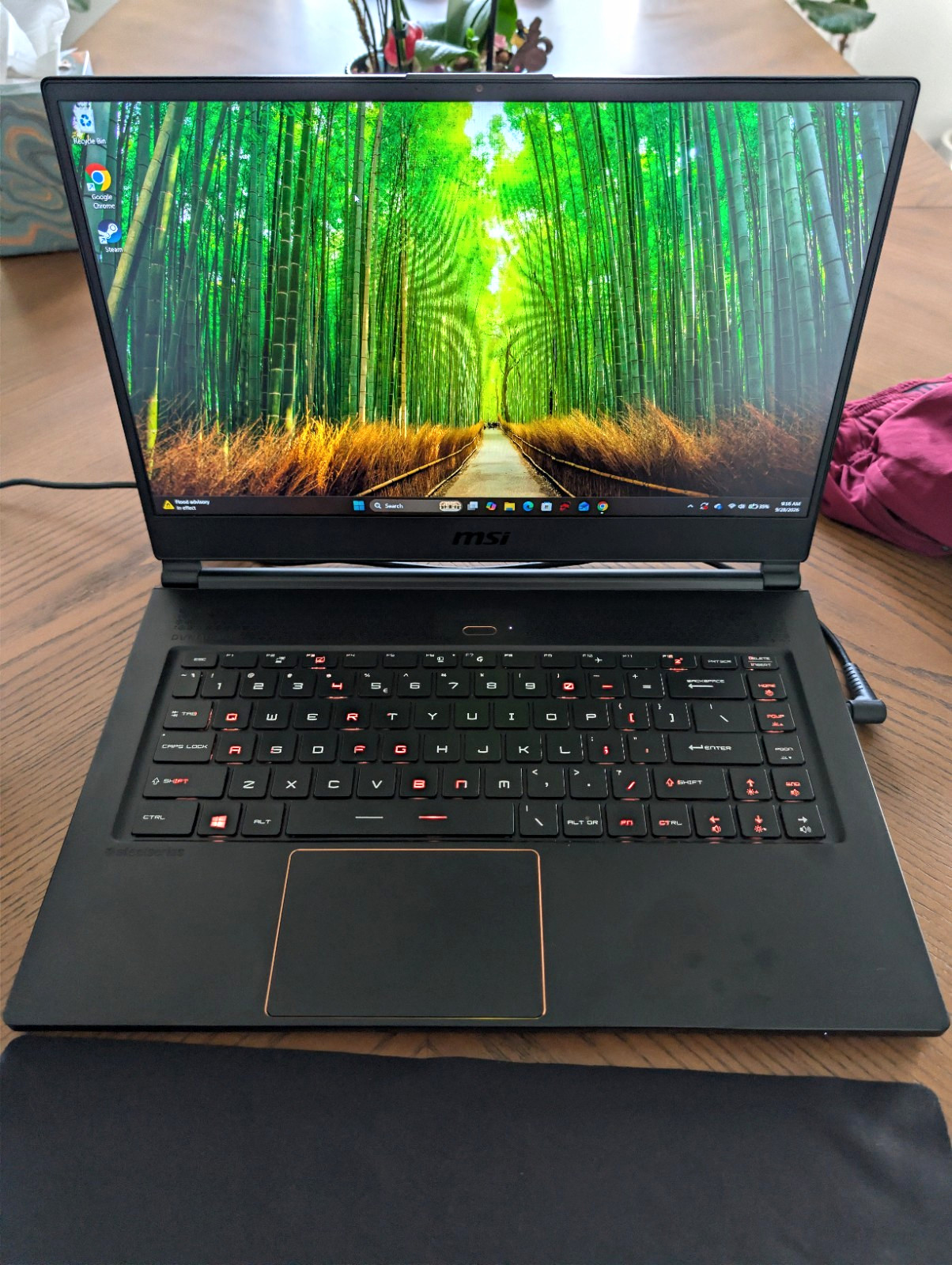 MSI GS65 Stealth THIN-051 15.6" 144Hz 7ms Ultra Thin Gaming Laptop GTX 1060 6G