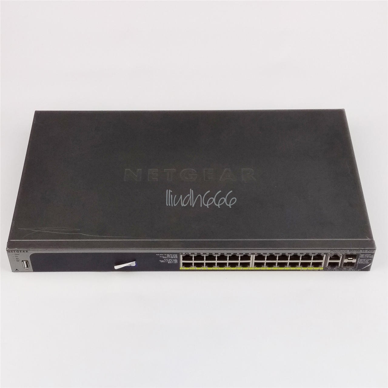 1PCS Used Netgear Prosafe M4100-26-POE Layer 2 48-Port PoE Managed Switch Tested