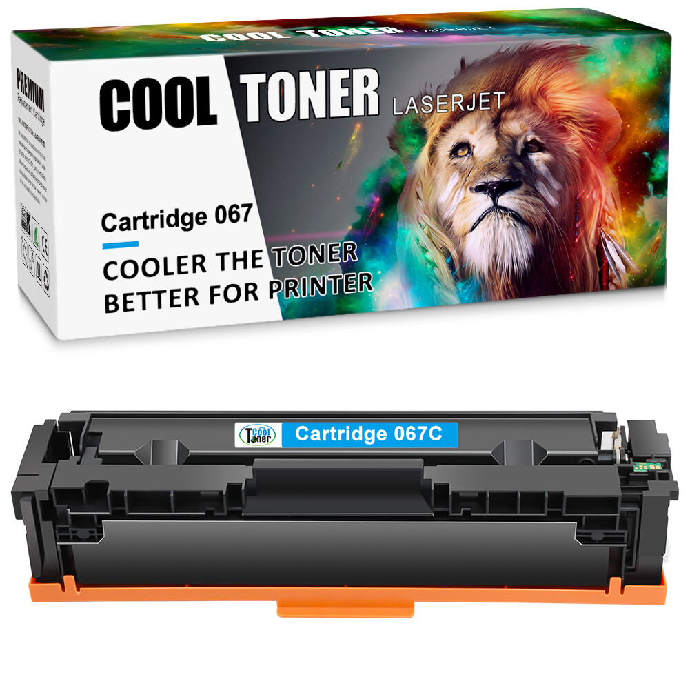 1x Premium Cyan Toner Cartridge 067 Compatible For Canon 067 LBP633Cdw MF651Cw