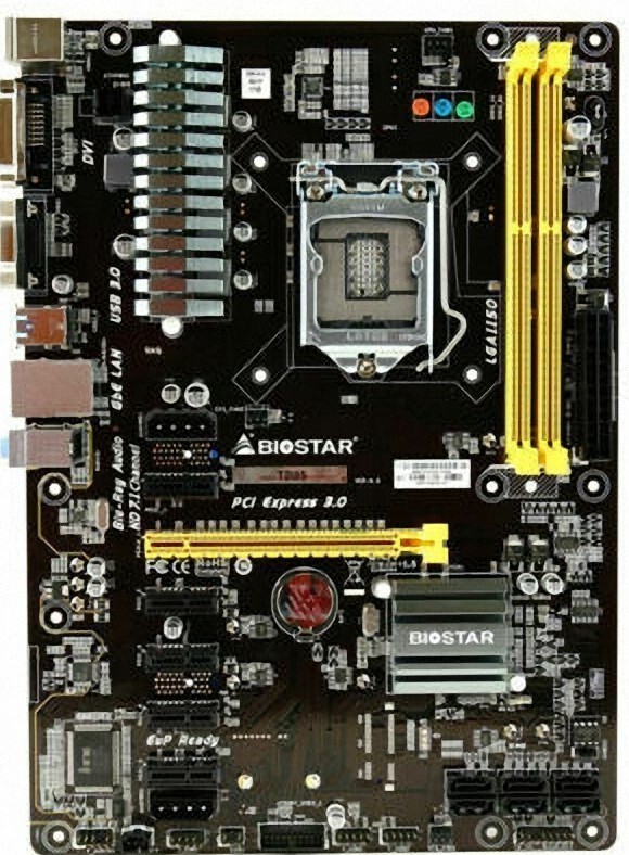 BIOSTAR TB85 LGA 1150 Intel B85 ATX Motherboard SATA 6Gb/s USB 3.0