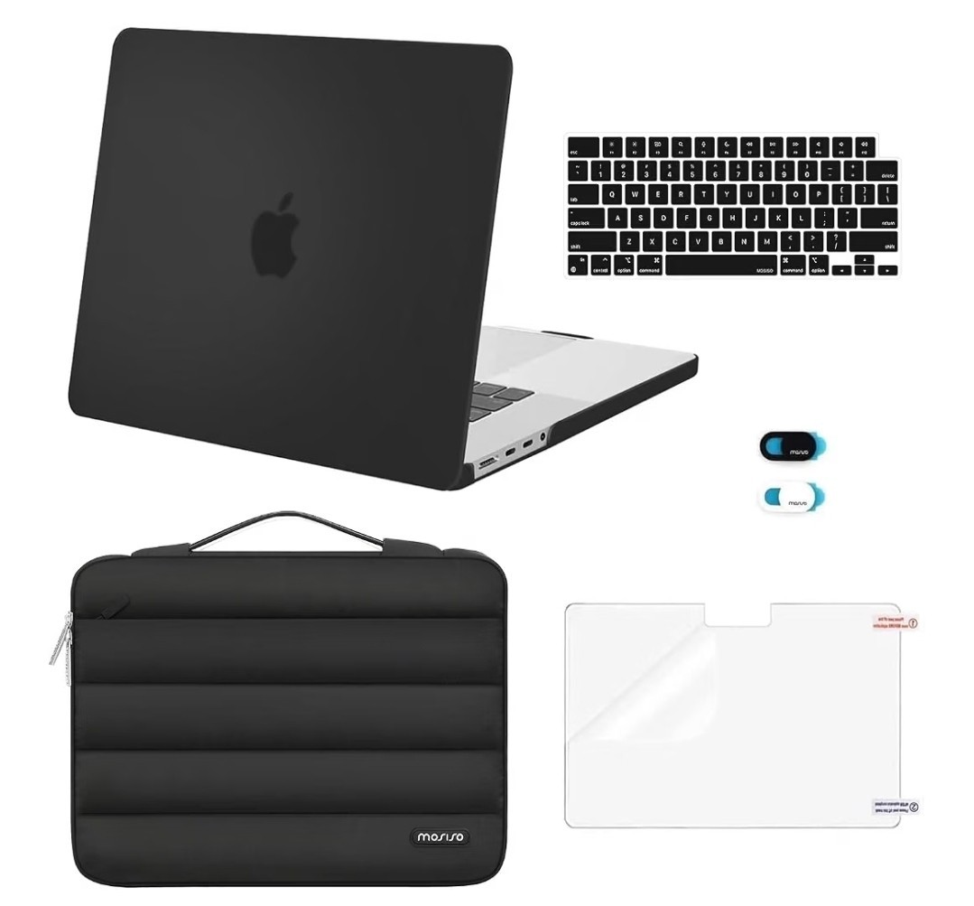 MOSISO Compatible with MacBook Pro 16 inch Case M5 M4 M3 M2 M1 2026-2021 NEW
