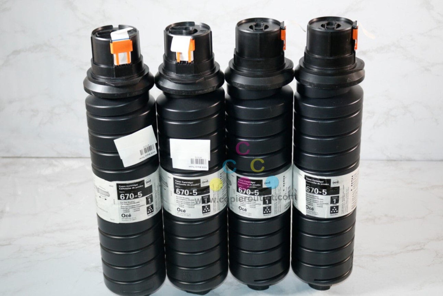 4 New OEM Oce Imagistics IM5530, IM6030, IM7230 Black Toner Cartridge 670-5,6705