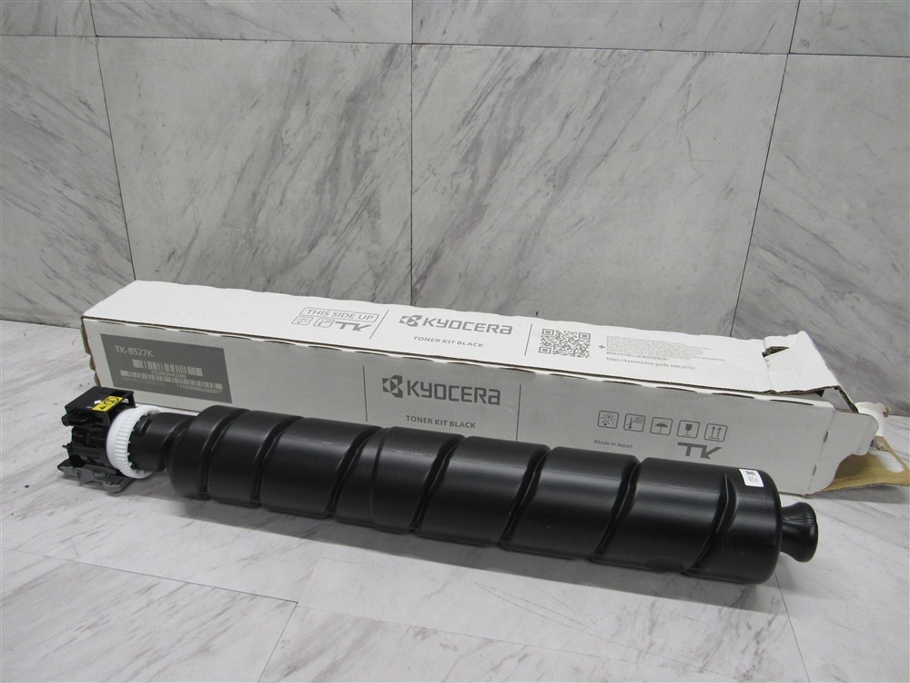 New Open Box Genuine KYOCERA TK-8527K Black Toner Kit