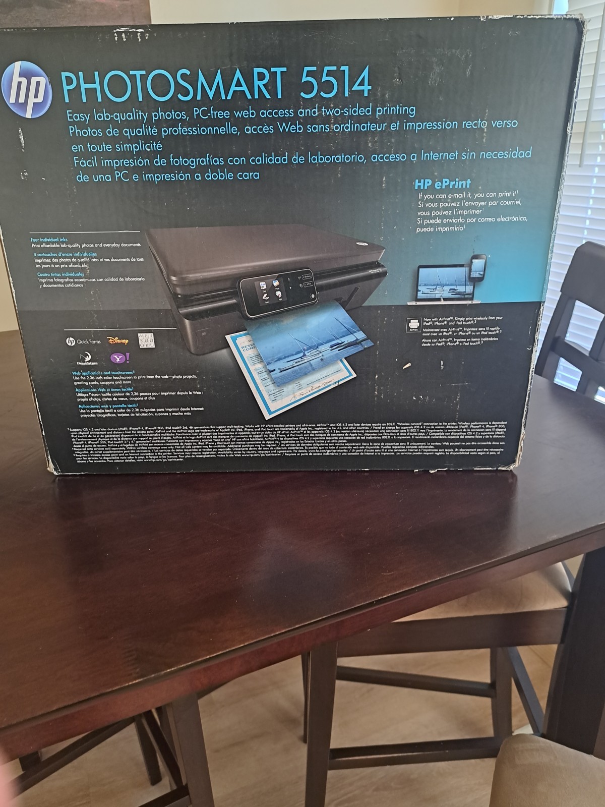 HP Photosmart 5514 All-In-One Inkjet Printer New In Box