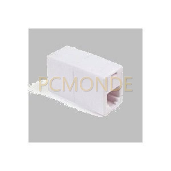 Belkin Pro Series - Phone coupler - RJ-11 (F) - RJ-11 (F) - white