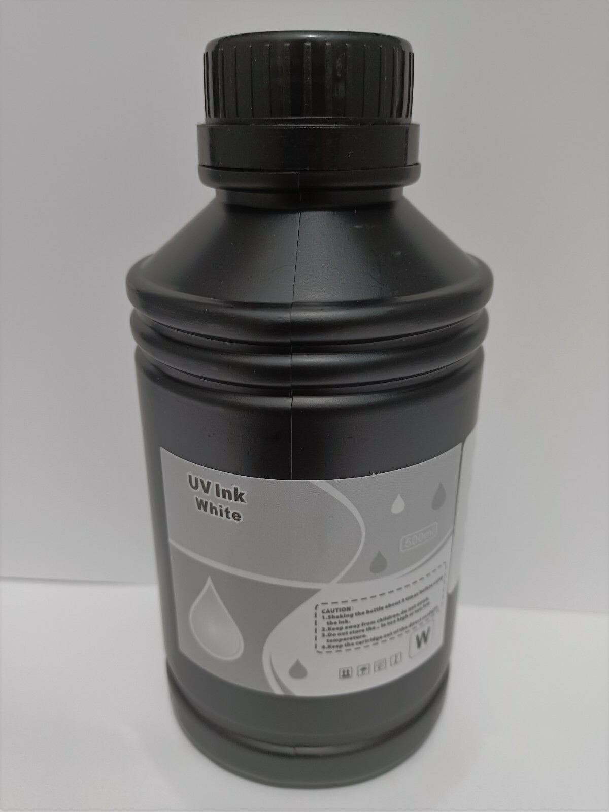 500 ml WHITE UV curable Ink FLORIDA FREE DELIVERY IN ONE or 2 DAYS GA SC NC TN