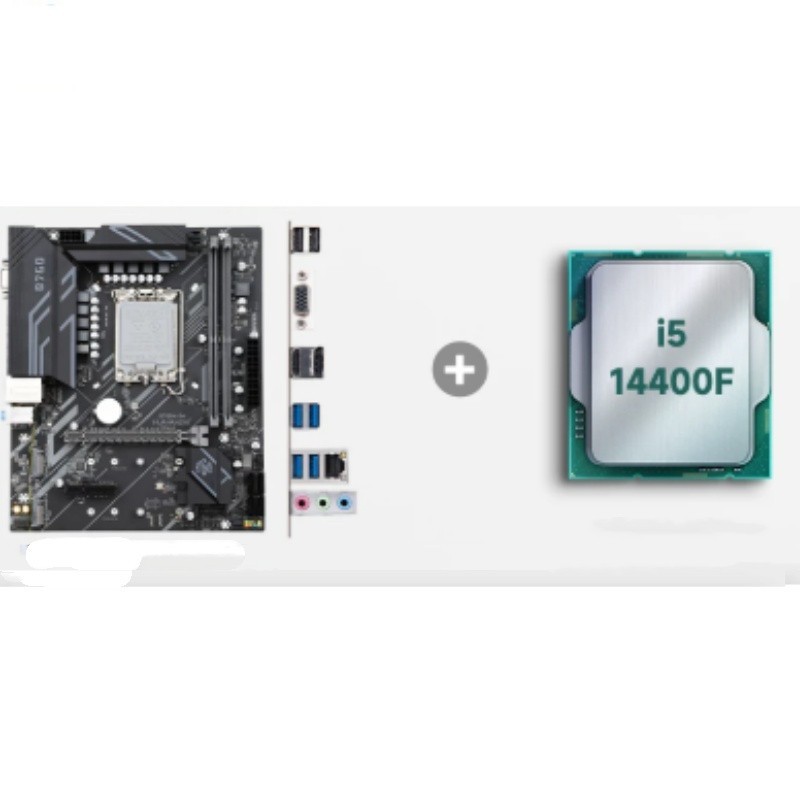 South China Gold B760M-D4-A + i5 14400F (unboxed)