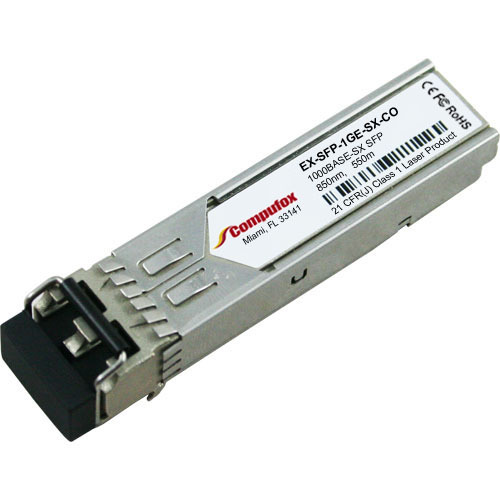 EX-SFP-1GE-SX - SFP 1000BASE-SX, LC, 850nm, 550m, SMF (Compatible with Juniper)