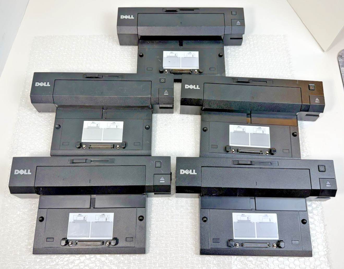 Dell E-Port Plus Docking Station Model PR02x & K09A LOT OF 5