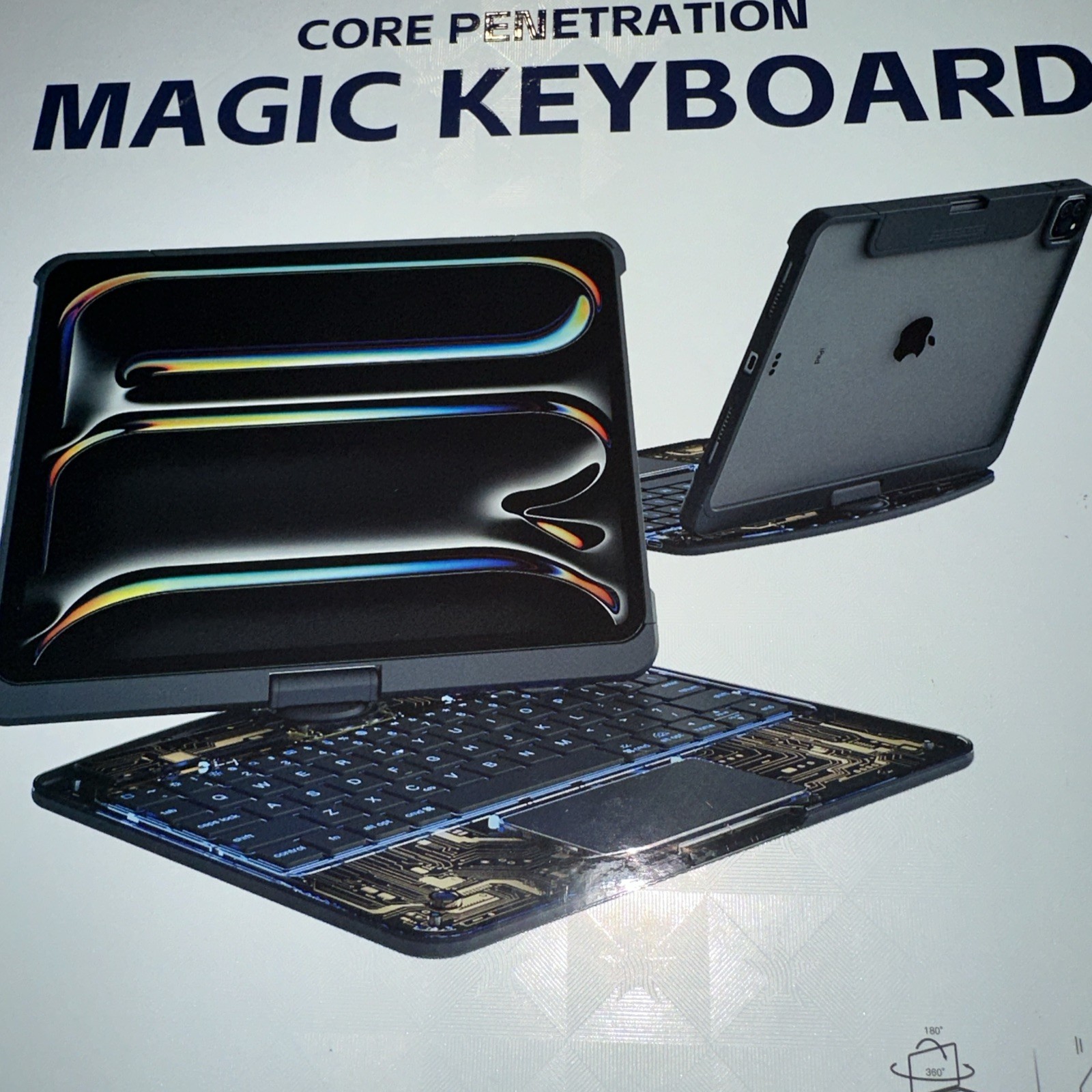 Magic Keyboard for iPad Air 13  Purple iFacemall New