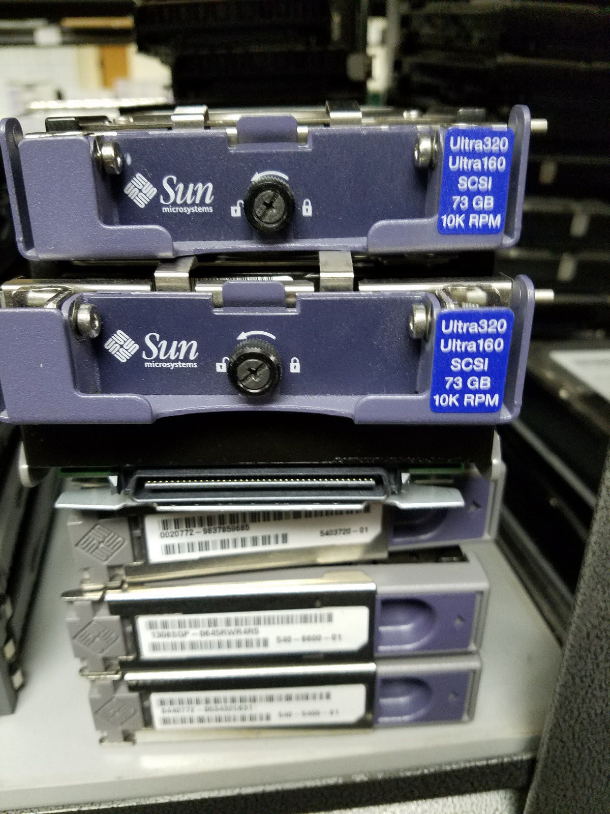 Sun XTA-SC1NC-73G10K 540-6448 73GB 10K SCSI Hard Drive for 3120 3310 3320 Array 