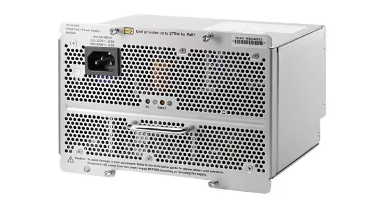 HPE Aruba 5400R 700W PoE  zl2 Internal Power Supply J9828A#ABA