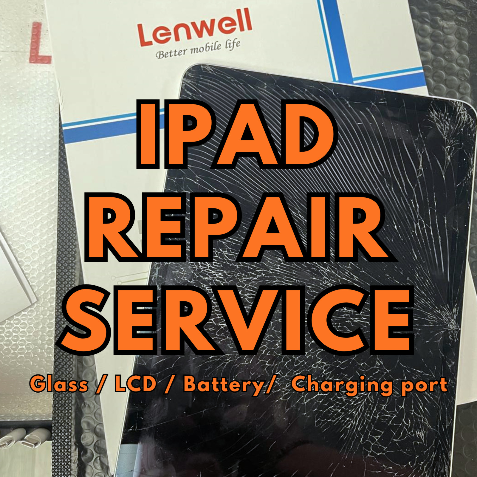 iPad Air 4/5th Gen Screen LCD Display Repair Service Mail-in High Quality FAST