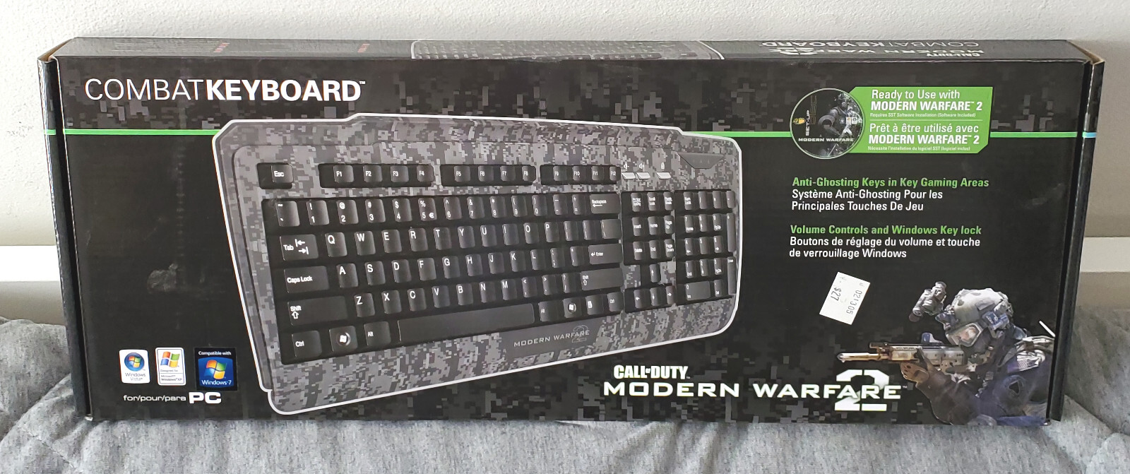 NEW Vintage combat keyboard - Call of Duty: Modern Warfare 2 - Mad Catz COD MW2