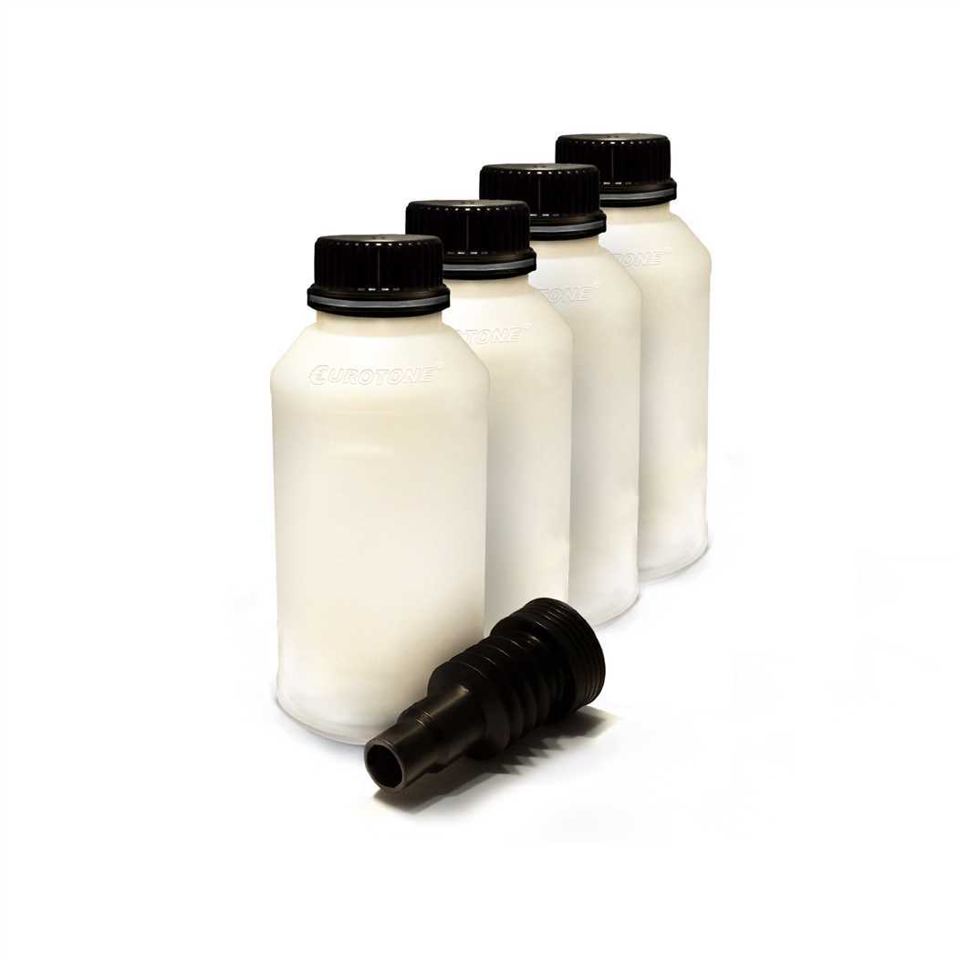 4x Europcart Black Compatible Toner Refill for Brother HL-5480 MFC-8910