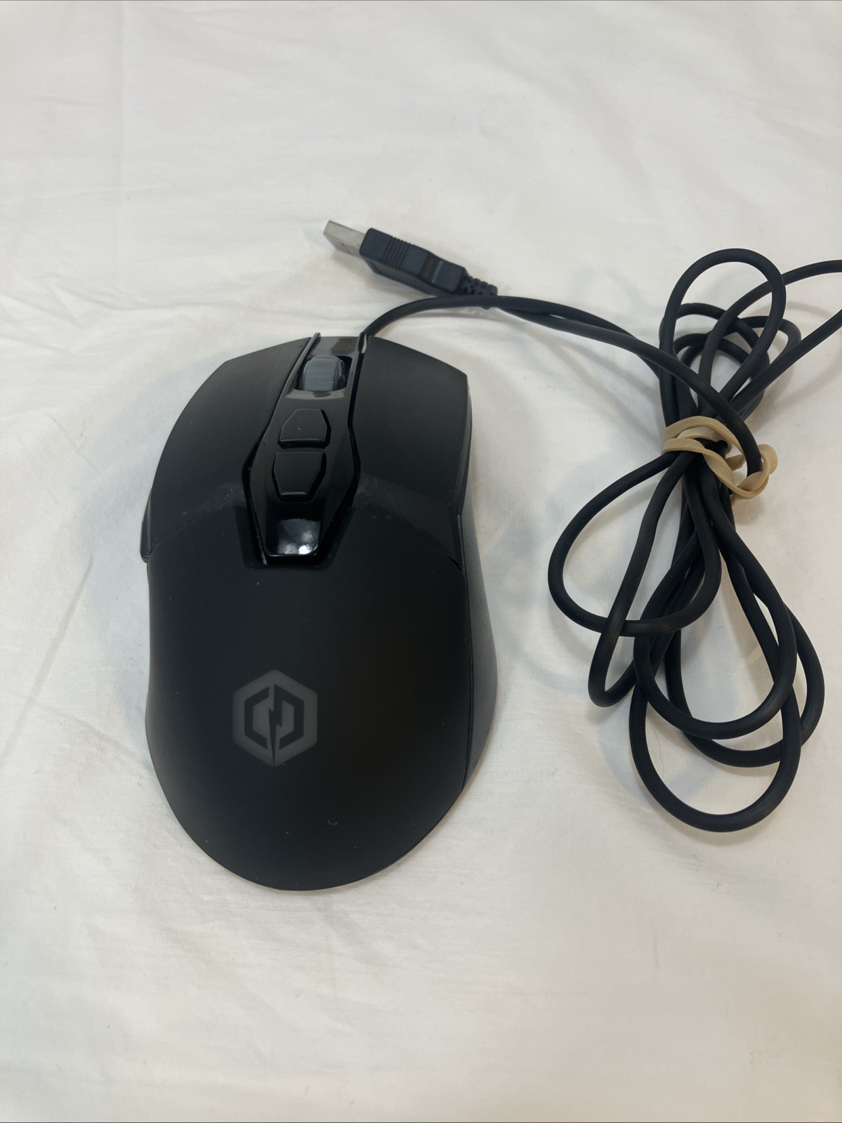 CyberPowerPC Elite M1-131 Wired USB Optical Gaming Mouse 8200 DPI Black Tested