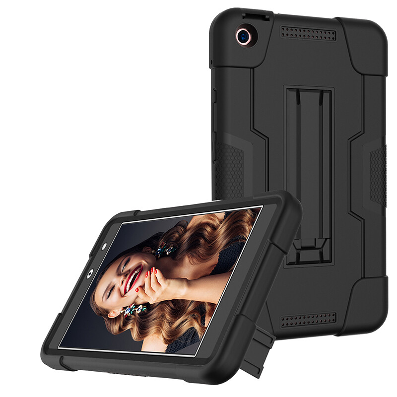 For Moxee 8 inch (Model:MT-T800/T8B22) Hybrid Shockproof Rubber With Stand Case