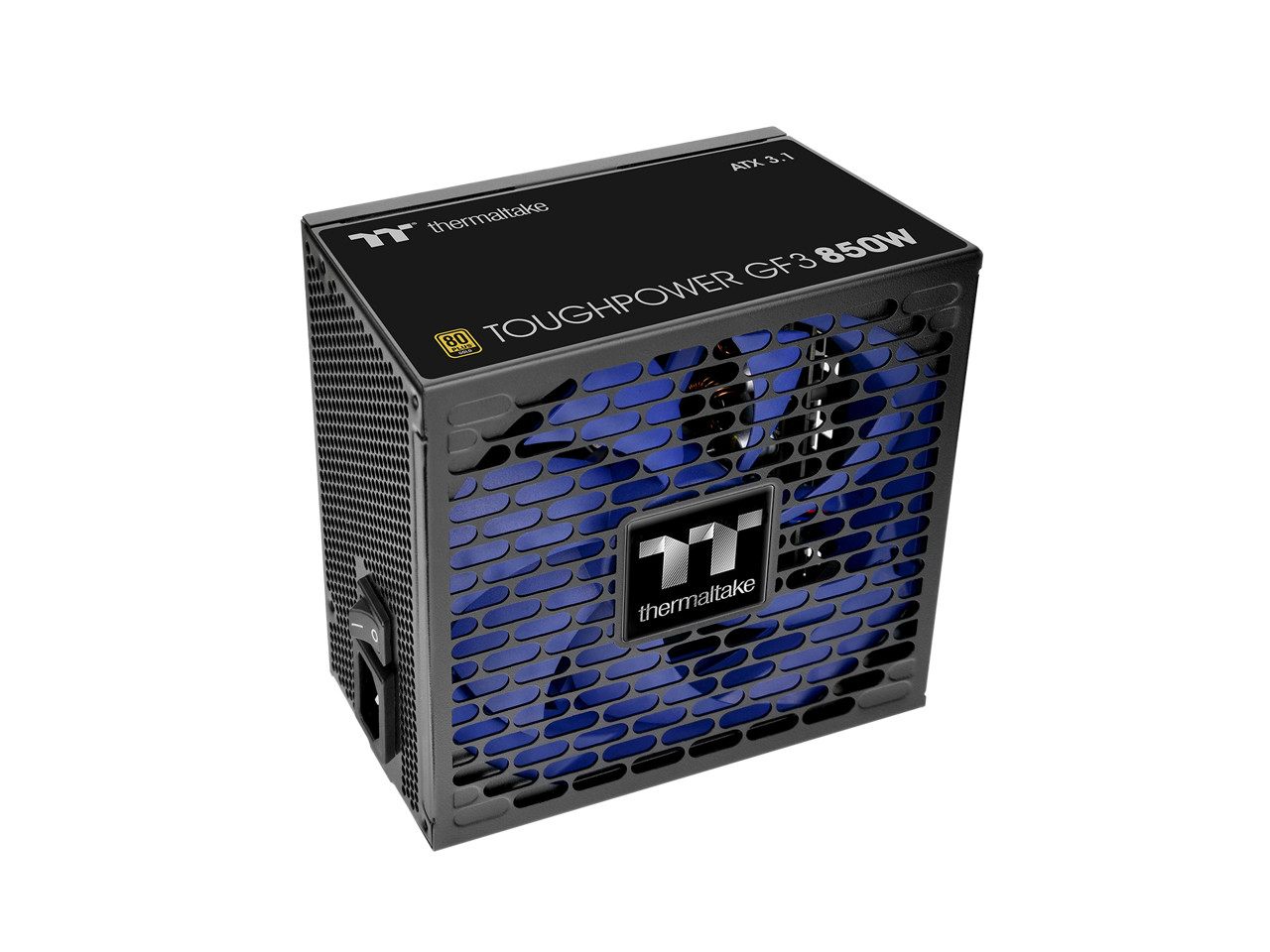Toughpower GF3 850W; ATX 3.1; Native PCIe 5.1 12V-2x6; Flat Cables; Thermaltake