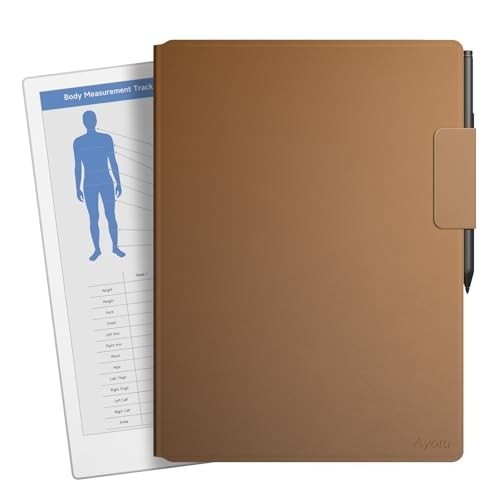 Book Folio Cover for 11.8 Inch Tablet, Leather Case, Auto Wake/Sleep