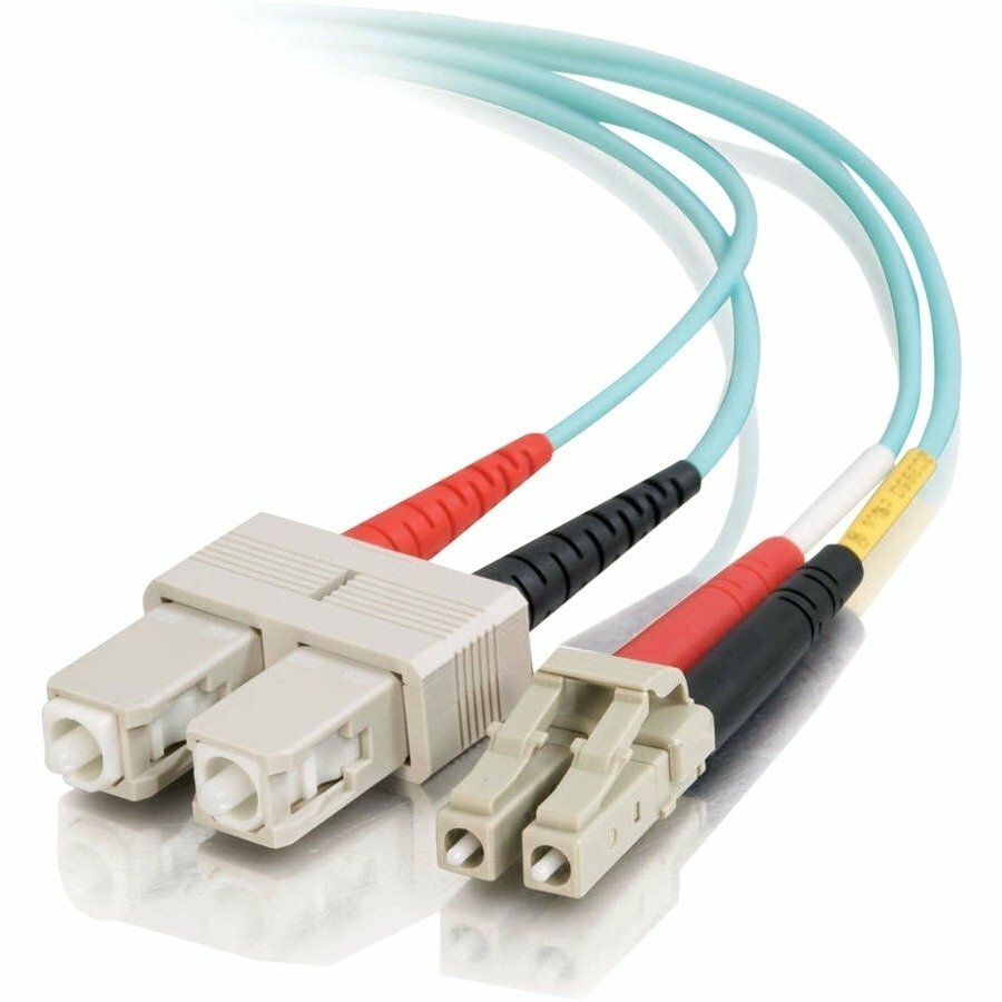 20 PACK LOT 3m LC-SC Duplex 50/125 OM3 Multimod 10GB Fiber Patch Cable OFNR 10FT