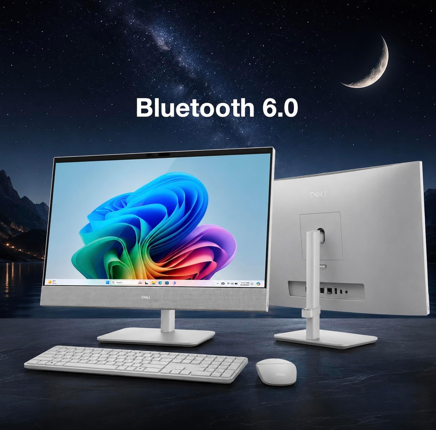Dell 24" EC24260 All-in-One Touch FHD DDR5 U7-355 Upto 64G RAM 4TB SSD Win 11Pro