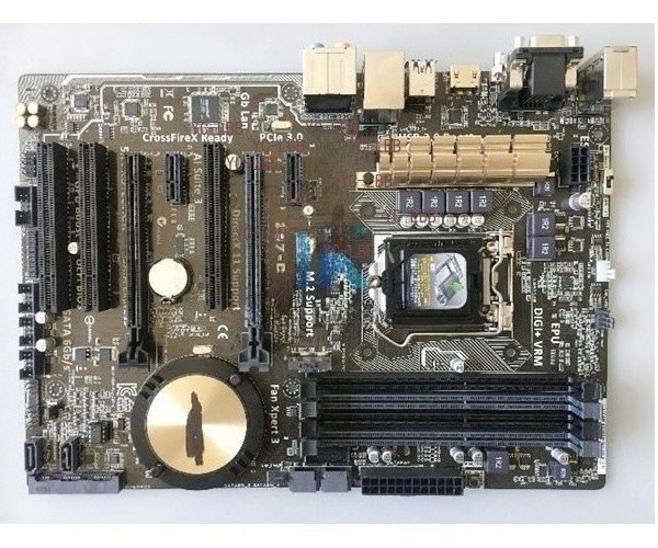 For ASUS Z97-C Chipset Intel Z97 LGA1150 VGA+DVI+ Desktop Motherboard Tested
