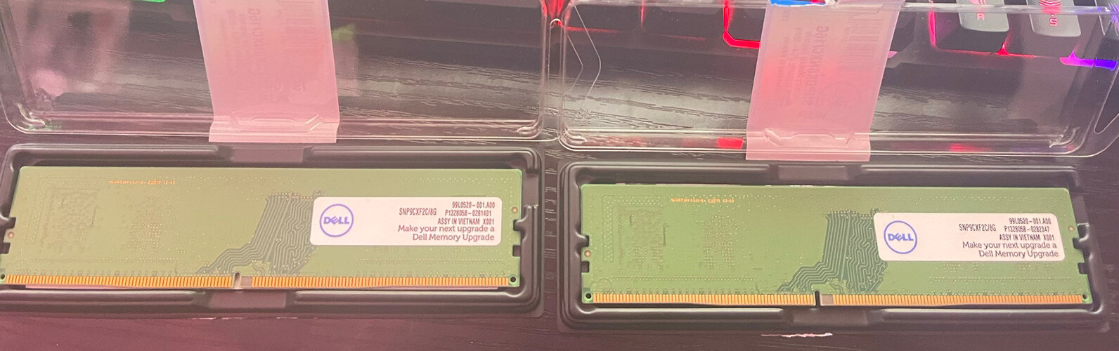 Samsung 8GB (1 x 8GB) PC4-25600 (DDR4-3200) Memory (M378A1G44AB0CWE) SNP9CXF2C
