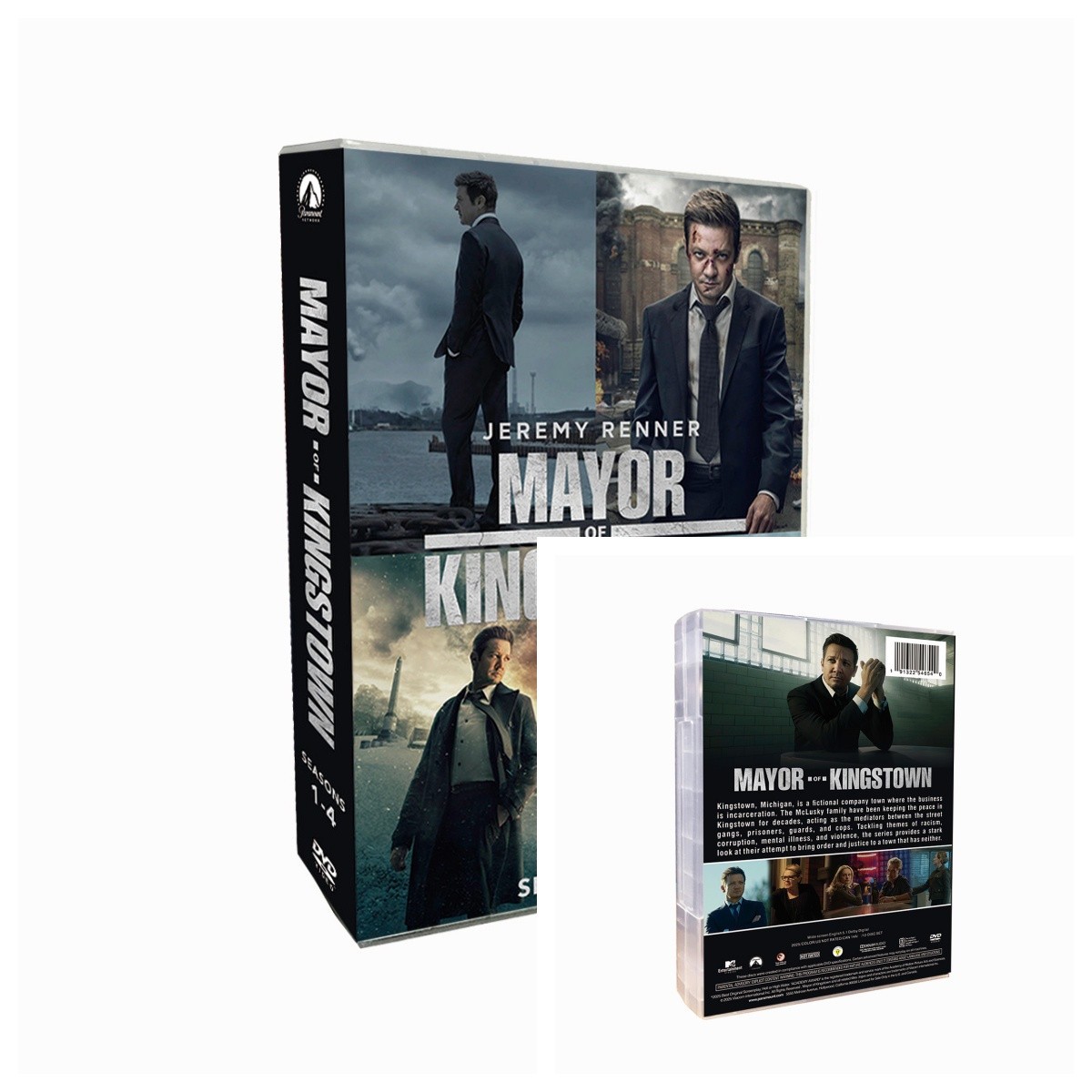 New Box Set Mayor of Kingstown (DVD, 12-Disc) Seasons 1- 4 Sealed